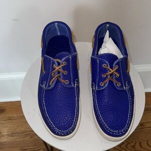 I K E BEHAR LOUIS NAVY Loafers.